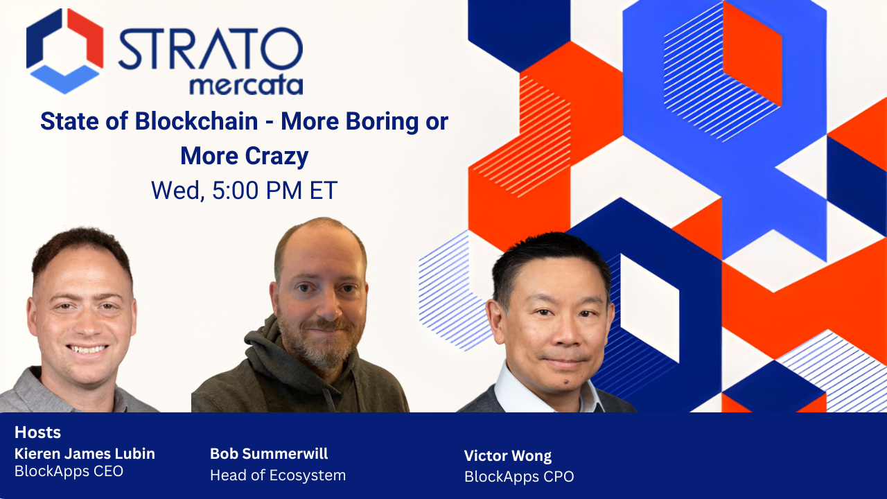 State of Blockchain - More Boring or More Crazy