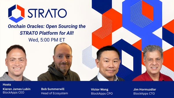 Onchain Oracles: Open Sourcing the STRATO Platform for All